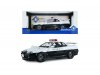 Масштабная модель Nissan Skyline GT-R (R34) 1999 полиция Японии, белый с черным 1:18 Solido S1804317 ракурс 11