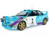 Масштабная модель Subaru Impreza S5 WRC 99 #2 Ралли Бельгии Ипр-Вестхук 1998 G.De.Mevius, J.M.Fortin, белый с голубым 1:18 Solido S1807411