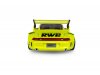Масштабная модель Porsche 911 (993) RWB Bodykit Advan 2023 розовый с желтым 1:18 Solido S1808510 ракурс 6