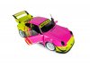 Масштабная модель Porsche 911 (993) RWB Bodykit Advan 2023 розовый с желтым 1:18 Solido S1808510 ракурс 3
