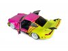 Масштабная модель Porsche 911 (993) RWB Bodykit Advan 2023 розовый с желтым 1:18 Solido S1808510 ракурс 4