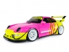Масштабная модель Porsche 911 (993) RWB Bodykit Advan 2023 розовый с желтым 1:18 Solido S1808510