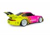 Масштабная модель Porsche 911 (993) RWB Bodykit Advan 2023 розовый с желтым 1:18 Solido S1808510 ракурс 7