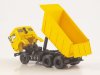 Масштабная модель КАМАЗ-65115 самосвал жёлтый ракурс 3