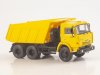 Масштабная модель КАМАЗ-65115 самосвал жёлтый ракурс 5