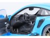 Масштабная модель Porsche 911 991-2 GT3 RS Coupe 2017 голубой 1:18 AUTOart 78182 ракурс 9