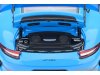 Масштабная модель Porsche 911 991-2 GT3 RS Coupe 2017 голубой 1:18 AUTOart 78182 ракурс 11