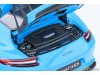 Масштабная модель Porsche 911 991-2 GT3 RS Coupe 2017 голубой 1:18 AUTOart 78182 ракурс 12