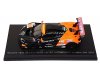 Масштабная модель McLaren 720s GT3 Evo M840T 4.0l V8 #59 Turbo Команда United Autosports 24 часа Ле-Мана 2024 Nicolas Costa, James Cotingham, Gregoire Saucy, черный с оранжевым ракурс 3