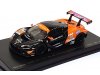 Масштабная модель McLaren 720s GT3 Evo M840T 4.0l V8 #59 Turbo Команда United Autosports 24 часа Ле-Мана 2024 Nicolas Costa, James Cotingham, Gregoire Saucy, черный с оранжевым