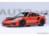 Масштабная модель Porsche 911 991-2 GT3 RS Coupe 2017 оранжевый