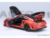 Масштабная модель Porsche 911 991-2 GT3 RS Coupe 2017 оранжевый ракурс 4