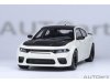 Масштабная модель Dodge Charger SRT Hellcat Redeye Jailbreak (knuckle white) белый ракурс 18
