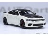 Масштабная модель Dodge Charger SRT Hellcat Redeye Jailbreak (knuckle white) белый ракурс 17