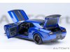 Масштабная модель Dodge Challenger SRT Jailbreak - 2022 (indigo blue, carbon stripes) синий с карбоновыми полосками ракурс 16