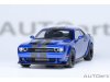 Масштабная модель Dodge Challenger SRT Jailbreak - 2022 (indigo blue, carbon stripes) синий с карбоновыми полосками ракурс 19