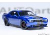 Масштабная модель Dodge Challenger SRT Jailbreak - 2022 (indigo blue, carbon stripes) синий с карбоновыми полосками ракурс 18