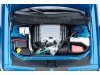 Масштабная модель Dodge Challenger SRT Super Stock 2023 (frostbite blue, carbon stripes) синий с карбоновыми полосками ракурс 11