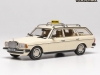 Масштабная модель Mercedes-Benz 200T E-класс W123(S123) 1982 такси бежевый 1:43 IXO CLC693 ракурс 1