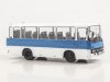 Масштабная модель Икарус 211 белый с синим 1:43 ModelPro 0289MP ракурс 3