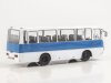 Масштабная модель Икарус 211 белый с синим 1:43 ModelPro 0289MP ракурс 2