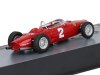 Масштабная модель Ferrari F1 156 #2 World Champion Season 1961 Phil Hill, красный 1:43 Altaya MX7ALA0060 ракурс 2