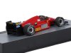 Масштабная модель Ferrari F1 F1/86 #28 Season 1986 Stefan Johansson, красный с черным 1:43 Altaya MX7ALA0058 ракурс 2