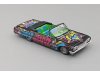 Масштабная модель Chevrolet Impala Convertible LowRider 1964 чёрный с граффити 1:64 FineWorks64 FW64-IMPALA-1 ракурс 6