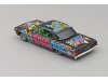 Масштабная модель Chevrolet Impala Convertible LowRider 1964 чёрный с граффити 1:64 FineWorks64 FW64-IMPALA-1 ракурс 7