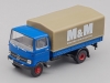Масштабная модель Mercedes-Benz LP 608 Canvas Militzer-Munch синий с тентом 1:87 Brekina 48510