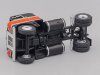 Масштабная модель Kenworth Bullnose schwarz седельный тягач черный с красным 1:87 Brekina 85950 ракурс 3
