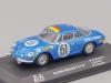 Масштабная модель Renault Alpine A110 Gordini #61 Команда Ecurie Leopard 24 часа Ле-Мана 1968 Jacques Bourdon, Maurice Nussbaumer, Michel Pouteaux, синий