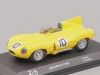 Масштабная модель Jaguar D-type 3.4l #10 Команда Ecurie Francorchamps 24 часа Ле-Мана 1955 Jacques Swaters, Johnny Claes, желтый 1:43 Altaya MW1ALA0088