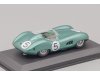 Масштабная модель Aston Martin DBR1 3.0l Spider #5 Команда David Brown Racing Dept. 24 часа Ле-Мана 1959 Roy Salvadori,Carroll Shelby, зеленый 1:43 Altaya MW1ALA0080 ракурс 2