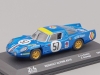 Масштабная модель Renault Alpine A210 #57 Команда Ecurie Savin Calberson 24 часа Ле-Мана 1968 Alain Leguellec, Alain Serpaggi, синий