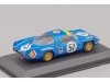 Масштабная модель Renault Alpine A210 #57 Команда Ecurie Savin Calberson 24 часа Ле-Мана 1968 Alain Leguellec, Alain Serpaggi, синий ракурс 2