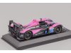 Масштабная модель Pescarolo 01 Evo Judd 3.4l V8 #35 Команда Oak Racing 24 часа Ле-Мана 2010 Matthieu Lahaye, Guillaume Moreau, Jan Charouz, розовый с черным 1:43 Altaya MW1ALA0079 ракурс 2