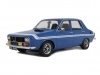 Масштабная модель Renault 12 Gordini 1972 синий с белым 1:12 Otto G101 ракурс 1