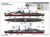 Сборная модель HMS Scylla 1:350 Trumpeter 05368 ракурс 3