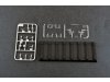 Сборная модель USS Tennessee BB 43 1941 1:700 Trumpeter 05781 ракурс 7