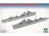 Сборная модель Советский эсминец ПР.7 Гремящий 1942 1:350 Takom 6017 ракурс 3