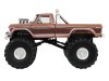 Масштабная модель Ford F-350 Monster Truck BFT Bigfoot 1978 коричневый (колеса 66 дюймов) 1:43 GreenLight 88051 ракурс 4