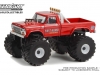 Масштабная модель Ford F-250 Monster Truck First Blood Bigfoot 1978 красный (колеса 66 дюймов) 1:43 GreenLight 88052