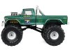 Масштабная модель Ford F-250 Monster Truck Thumper Bigfoot 1975 зелёный (колеса 66 дюймов) 1:43 GreenLight 88053 ракурс 4