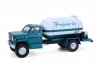 Масштабная модель Chevrolet C-60 газовоз PROPANE Co. 1982 белый с зеленым металлик 1:64 GreenLight 45200B