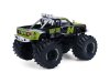 Масштабная модель Chevrolet S-10 Monster Truck с двойной кабиной #24 Raptor Bigfoot 1986 1:64 GreenLight 49180C ракурс 2