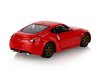 Масштабная модель Nissan 370Z Coupe 2019 красный 1:64 GreenLight 235110A ракурс 2