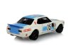 Масштабная модель Nissan Skyline (KPGC10) Hakosuka #15 1972 белый с синим 1:64 GreenLight 235110B ракурс 2