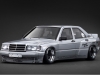 Масштабная модель Mercedes-Benz 190E W201 Pandem серебристый 1:18 Ignition Model IG3770