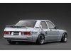 Масштабная модель Mercedes-Benz 190E W201 Pandem серебристый 1:18 Ignition Model IG3770 ракурс 2